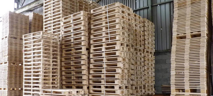 Problemas en la fabricación de palets de madera