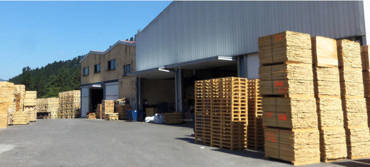 Fábrica de palets de madera a nivel nacional